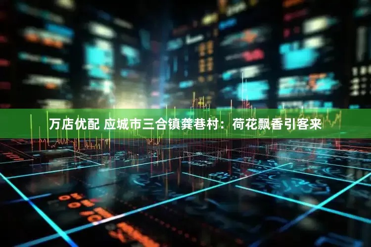 万店优配 应城市三合镇龚巷村：荷花飘香引客来