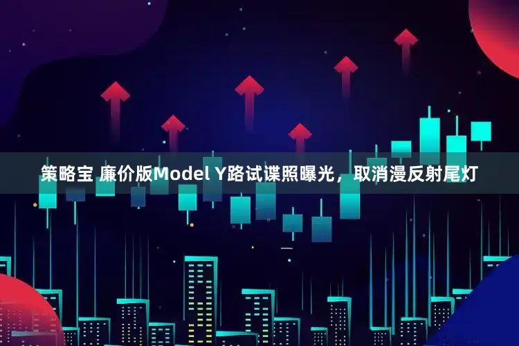 策略宝 廉价版Model Y路试谍照曝光，取消漫反射尾灯