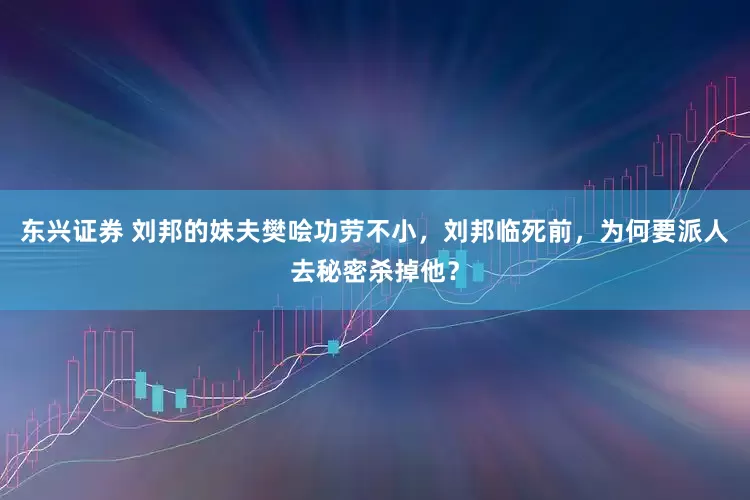 东兴证券 刘邦的妹夫樊哙功劳不小，刘邦临死前，为何要派人去秘密杀掉他？