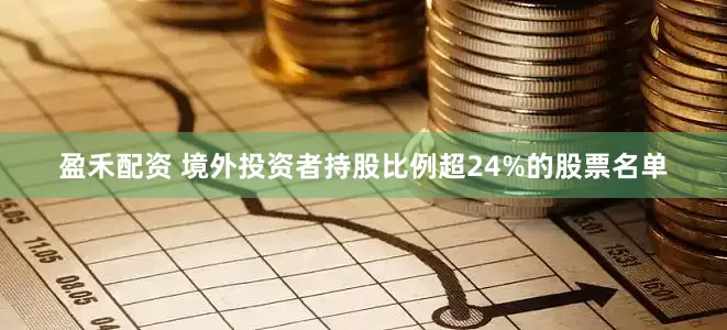 盈禾配资 境外投资者持股比例超24%的股票名单